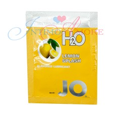 Съедобный лубрикант JO H₂O Lemon Splash (Лимон), пробник 3мл