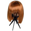 Подставка Folding Wig stand (для сушки и хранения парика), складная, черная, 33,5х17,5см