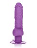Супермощный вибратор Shower Stud™ из PureSkin® на присоске, фиолетовый, 22/18х3,8см