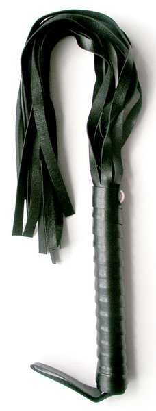 Плетка черная Notabu BDSM, 50см