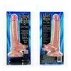 Телесный вибратор Mr. Just Right™ Elite Eight™ Dongs, 19х3,8см