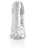 Прозрачный мастурбатор Crystal Clear Tickler Pipedream Extreme® toyz, сквозной тоннель, 14х6см