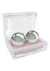 Тяжелые вагинальные шарики Just for you ben wa, 2,5см/2х65г