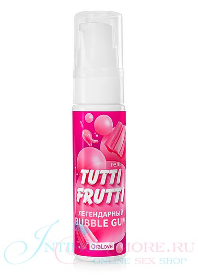 Оральный гель Tutti-Frutti OraLove bubble gum, 30г, годен до 07.25г