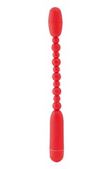 Красный анальный вибратор Toyfa Black&Red, 29,5см