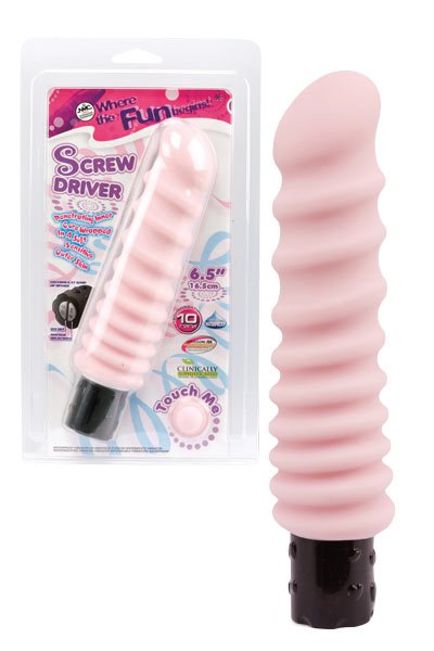 Вибратор Screw Driwer 10 функций, Loveclone RX™, 19,5х4,5см
