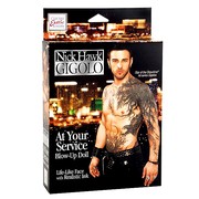 Секс-кукла мужчина с татуировкой Nick Hawk™ Gigolo, 1 отверстие, фаллос 21,5см
