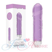 Тихий, гибкий вибратор LoveLine Leonore, сиреневый, 14,5х3,1см