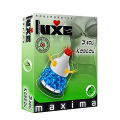 Презерватив Luxe Maxima Злой Ковбой в смазке 180х52, 1шт, годен до 09.24г