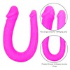 Фаллоc двойной Double dong™, розовый силикон, 14,5х1,8-2.3/2,5-3,5см