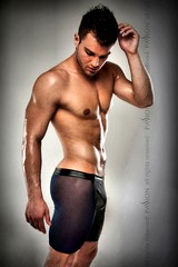 Мужские прозрачные шорты Passion-026, L/XL(50-52р)