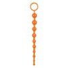 Анальная цепочка Shane’s World® Advanced Anal 101™ Beads, оранжевая, 27х1-2,5см