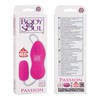 Виброяичко Body & Soul™ Passion™ pink, 2 режима, нагревается, 5,75х2,5см