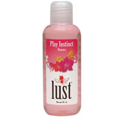 Цветочное массажное масло Lust® Play Instinct (авокадо, пассифлора, иланг-иланг) 150мл