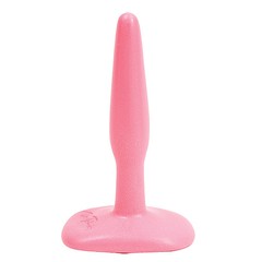 Супер-тонкая анальная пробка Slim Small Pink, 11х2см