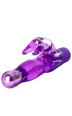 Вибратор с двумя моторчиками Short & Sweet Spice, 16,5х3,6см