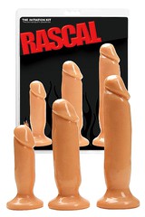 Набор фаллосов Rascal, телесные из SensaFirm™, 14х4/18х4,3/22х5см