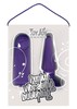 Анальная вибро-пробка Funky Vibrating Buttplug purple 10х3см