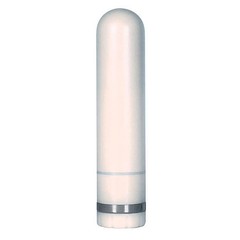Миниатюрный вибратор White Passion в бархатном мешочке, 7,2х1,7см