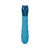 Вибратор Key™ Ceres Lace Massager, 7 режимов, бирюзовый силикон, 19х3,7см