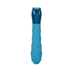 Вибратор Key™ Ceres Lace Massager, 7 режимов, бирюзовый силикон, 19х3,7см