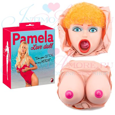 Секс-кукла Pamela, 3D лицо, 3 отверстия, 149 см