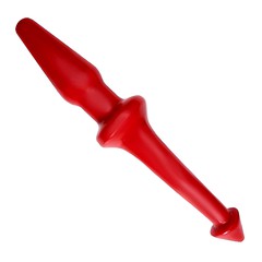 Анальный стимулятор Lil' Devil, пробка и стрелка, красный, 25,5см