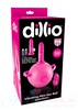 Секс-мяч Dillio® Vibrating mini sex ball™, розовый, фаллос 17,5х4-4,5см