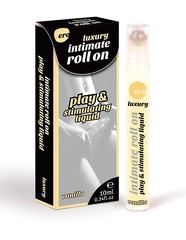 Женский стимулятор для клитора Ero intimate roll luxury, ваниль, 10мл