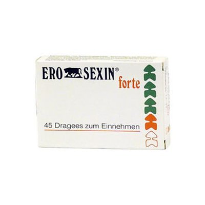 Возбудитель Ero sexin (Эро сексин) Forte сильнодействующий для двоих 45шт