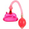 Женская вагинальная помпа Pink Pussy Pump, розовая, 8,8х5,8см