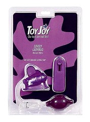 Вагинальная вибропомпа Lovely Lady Bug, фиолетовая 6,8х2,8см