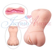 Мастурбатор-вагина 3D Realistic, Water Skin, H₂O формула, глухой тоннель, 13х7,5см