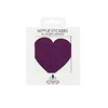 Фиолетовые пэстисы-сердца Ouch! Nipple Stickers, клеевые