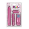 Интимный набор 4Play Pleasure Kit (вибратор, массажер, виброяйцо), розовый