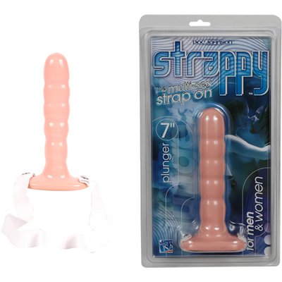 Фаллопротез на ремнях  Plunger