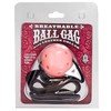 Кляп на кожаном ремне Ball Gag 7813-02BXDJ