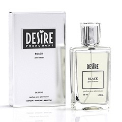 Мужские духи с феромонами Desire Black De Luxe, восточный аромат, 50мл
