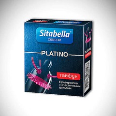 Презерватив Sitabella® "Platino" Тайфун, 1шт