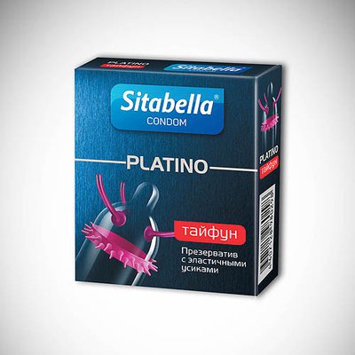 Презерватив Sitabella® "Platino" Тайфун, 1шт
