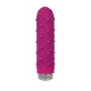 Мини-вибратор Key™ Charms Petite Massager Lace, 5 режимов, розовый силикон, 9,8х2,5см