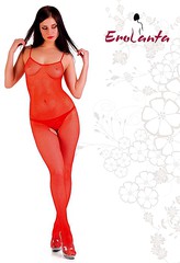 Костюм-сетка красное, S/L (42-48р.)