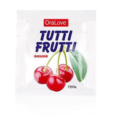 Оральный гель Tutti-Frutti OraLove вишня, 4г, годен до 08.22г