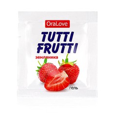 Оральный гель Tutti-Frutti OraLove земляника, 4г