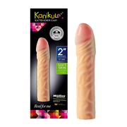 Насадка на половой член Kanikule™ Extender Cap 2' из Soft Skin, 16,3х3,6см.