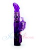 Фиолетовый хай-тек ротатор с реверсом TwinTurbo, 3 режима,19,5х4см