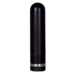 Миниатюрный вибратор Black Passion в бархатном мешочке, 7,2х1,7см