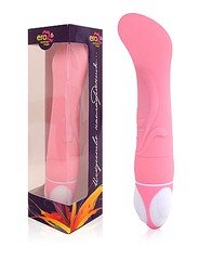 Мощный G-вибратор Ero woman, 8 реж, розовый, 17х2,3-3,3см