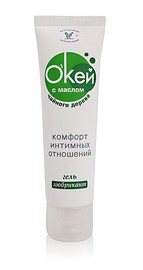 Лубрикант "О`Кей с маслом чайного дерева" антибактериальный уход, 50г