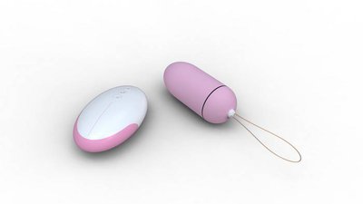 Виброяйцо Remote Control Egg розовое с пультом ДУ 8 см